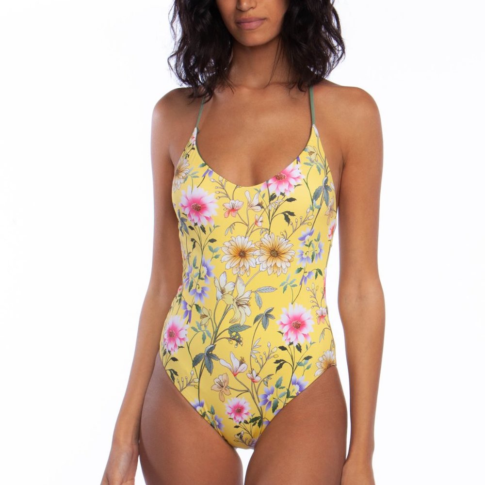 LUCKY BRAND Cruisin Coronado Reversible Swimsuit